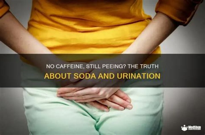Why does soda make you urinate more?